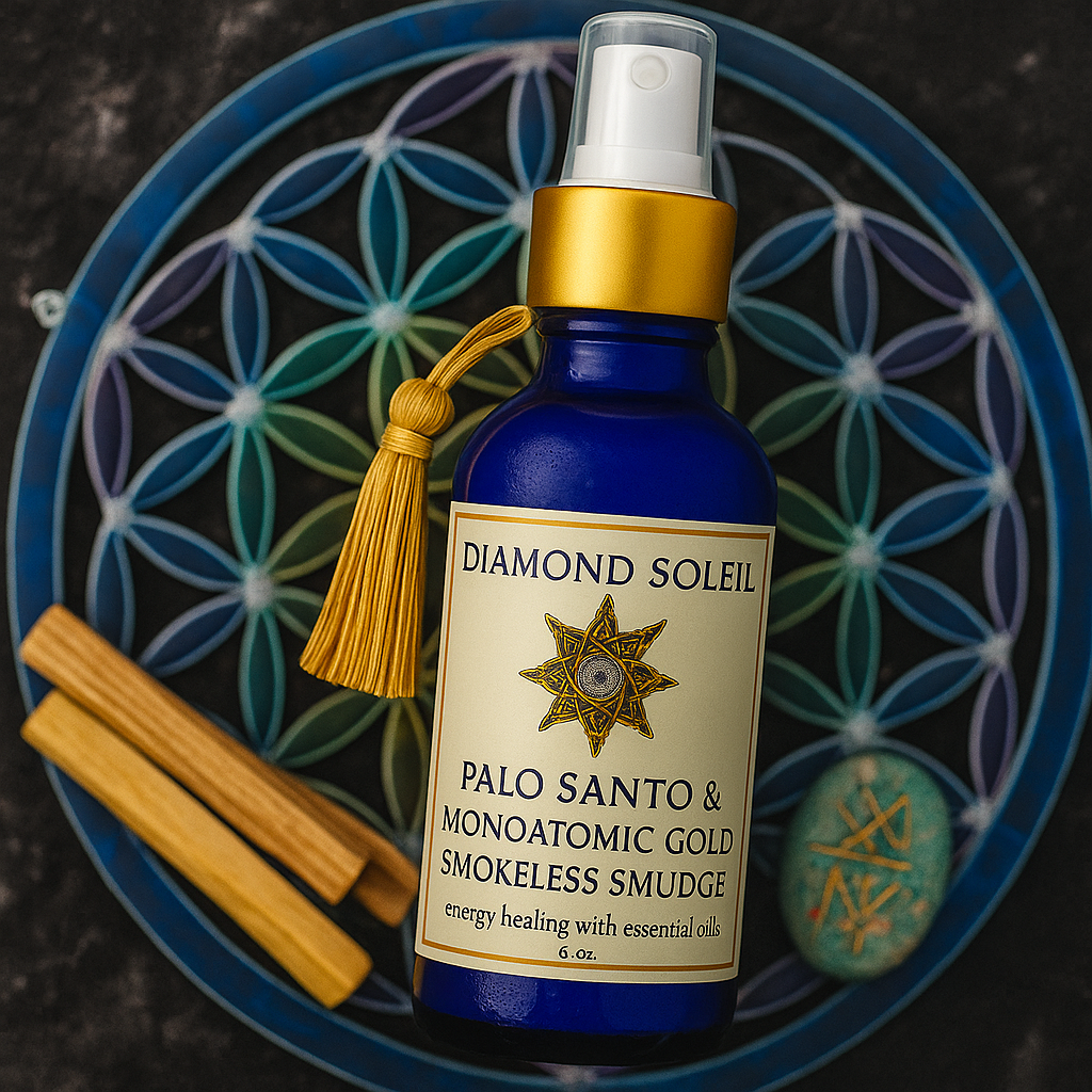 Palo Santo & Ormus Smokeless Smudge - Energy Clearing