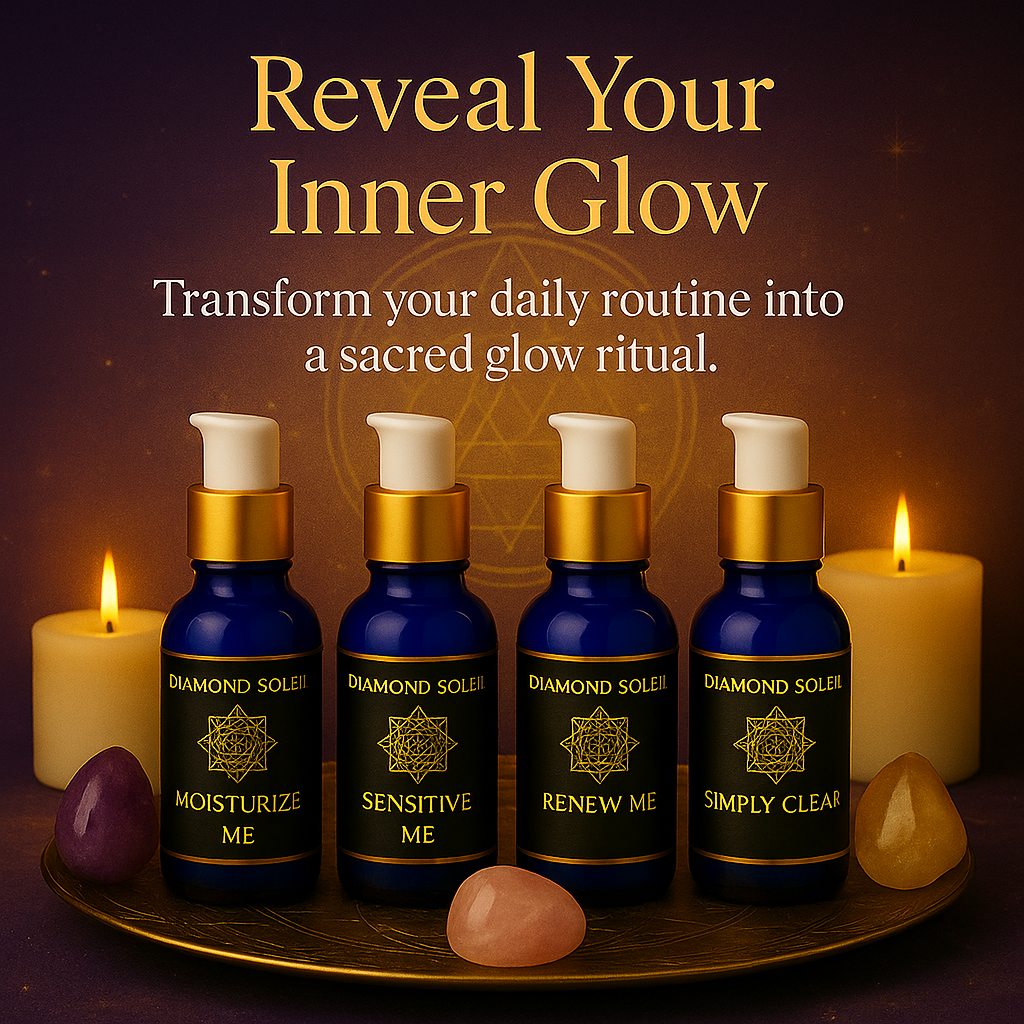 Reveal Your Inner Glow with Diamond Soleil’s Ormus Skincare Rituals – vibrationally charged creams for luminous, high-frequency skin care