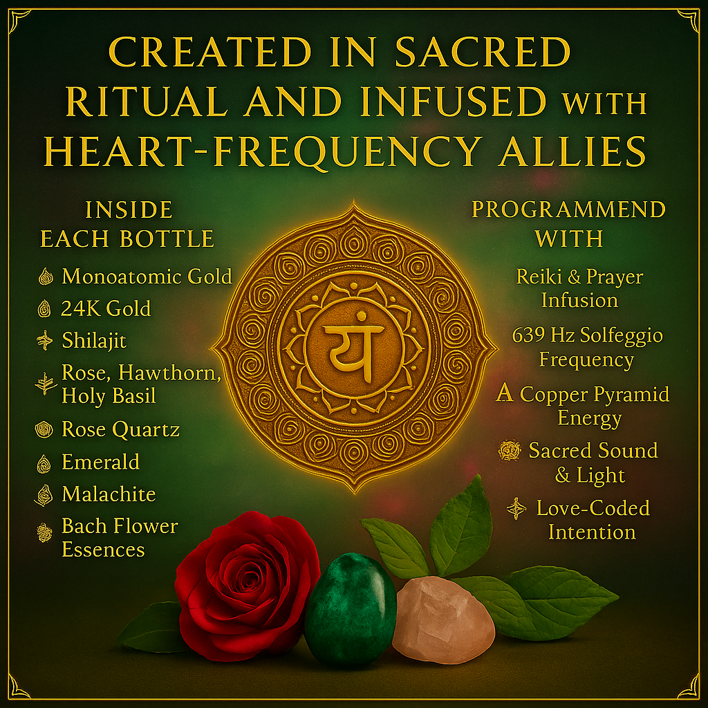 Heart Chakra Ormus Elixir - Expanded Compassion