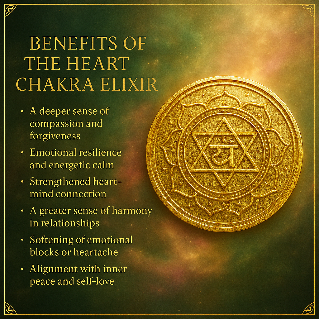 Heart Chakra Ormus Elixir - Expanded Compassion
