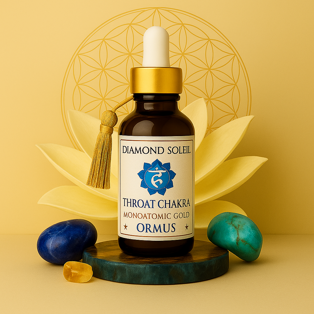 Throat Chakra Ormus - Authentic Expression & Decalcify Pineal Gland