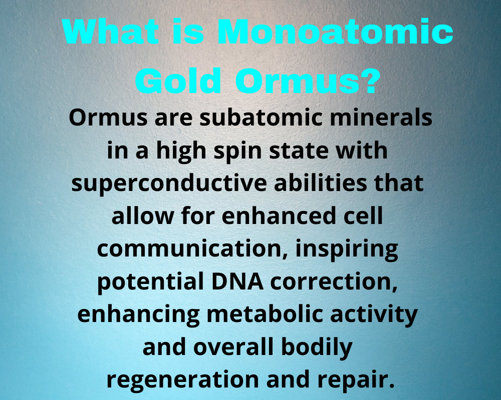 Organic Face Moisturizer w/ Monoatomic Gold Ormus & Hyaluronic Acid